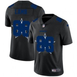 Dallas Cowboys #88 CeeDee Lamb Men's Team Logo Dual Overlap Limited NFL Jersey Black