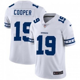 Dallas Dallas Cowboys #19 Amari Cooper White Team Logo Vapor Limited NFL Jersey