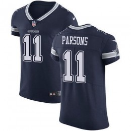 Cowboys #11 Micah Parsons Navy Blue Team Color Men's Stitched NFL Vapor Untouchable Elite Jersey