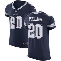 Cowboys #20 Tony Pollard Navy Blue Team Color Men's Stitched NFL Vapor Untouchable Elite Jersey