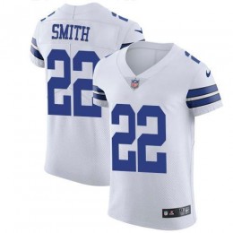 Cowboys #22 Emmitt Smith White Men's Stitched NFL Vapor Untouchable Elite Jersey