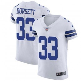 Cowboys #33 Tony Dorsett White Men's Stitched NFL Vapor Untouchable Elite Jersey