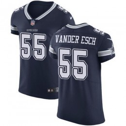 Cowboys #55 Leighton Vander Esch Navy Blue Team Color Men's Stitched NFL Vapor Untouchable Elite Jersey