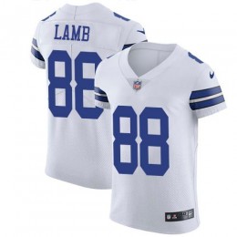 Cowboys #88 CeeDee Lamb White Men's Stitched NFL New Elite Jersey
