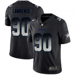 Cowboys #90 Demarcus Lawrence Black Men's Stitched NFL Vapor Untouchable Limited Smoke Fashion Jersey