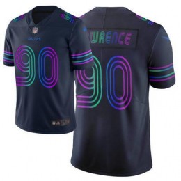 Cowboys #90 Demarcus Lawrence Navy Men's Stitched NFL Limited City Edition Jersey