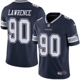 Cowboys #90 Demarcus Lawrence Navy Blue Team Color Men's Stitched NFL Vapor Untouchable Limited Jersey