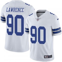 Cowboys #90 Demarcus Lawrence White Men's Stitched NFL Vapor Untouchable Limited Jersey