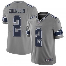 Dallas Cowboys #2 Greg Zuerlein Gray Men's Stitched NFL Limited Inverted Legend Jersey