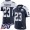 Dallas Cowboys #23 Darian Thompson Navy Blue Thanksgiving Men's Stitched With Established In 1960 Patch NFL 100th Season Vapor Untouchable Limited Thr