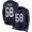 Dallas Cowboys #58 Aldon Smith Navy Blue Team Color Men's Stitched NFL Limited Therma Long Sleeve Jersey