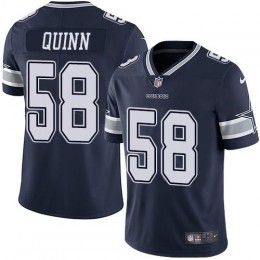 Dallas Cowboys #58 Robert Quinn Navy Blue Team Color Men's Stitched NFL Vapor Untouchable Limited Jersey