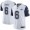 Dallas Cowboys #6 Chris Jones White Men's Stitched With Established In 1960 Patch NFL Limited Rush Jersey