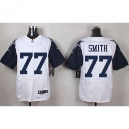 Dallas Cowboys #77 Tyron Smith White Men's Stitched NFL Elite Rush Jersey