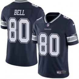 Dallas Cowboys #80 Blake Bell Navy Blue Team Color Men's Stitched NFL Vapor Untouchable Limited Jersey
