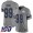 Dallas Cowboys #99 Antwaun Woods Gray Men's Stitched With Established In 1960 Patch NFL Limited Inverted Legend 100th Season Jersey