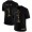Denver Broncos #1 KJ Hamler Men's Black Flocked Lightning Vapor Limited NFL Jersey