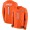 Broncos #1 KJ Hamler Orange Team Color Men's Stitched NFL Limited Therma Long Sleeve Jersey