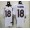 Broncos #18 Peyton Manning White With C Patch Men's Stitched NFL Elite Jersey