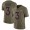 Broncos #3 Russell Wilson Olive Men's Stitched NFL Limited 2017 Salute To Service Jersey
