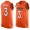 Broncos #3 Russell Wilson Orange Team Color Men's Stitched NFL Limited Tank Top Jersey