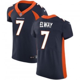 Broncos #7 John Elway Navy Blue Alternate Men's Stitched NFL Vapor Untouchable Elite Jersey