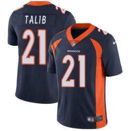 Denver Broncos #21 Aqib Talib Navy Blue Alternate Men's Stitched NFL Vapor Untouchable Limited Jersey