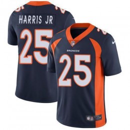 Denver Broncos #25 Chris Harris Jr Navy Blue Alternate Men's Stitched NFL Vapor Untouchable Limited Jersey