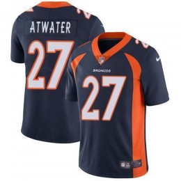 Denver Broncos #27 Steve Atwater Navy Blue Alternate Men's Stitched NFL Vapor Untouchable Limited Jersey