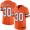 Denver Broncos #30 Terrell Davis Orange Men's Stitched NFL Limited Rush Jersey