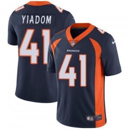 Denver Broncos #41 Isaac Yiadom Navy Blue Alternate Men's Stitched NFL Vapor Untouchable Limited Jersey