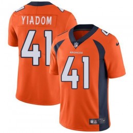Denver Broncos #41 Isaac Yiadom Orange Team Color Men's Stitched NFL Vapor Untouchable Limited Jersey