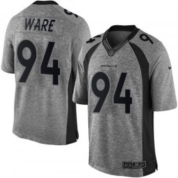 Denver Broncos #94 DeMarcus Ware Gray Men's Stitched NFL Limited Gridiron Gray Jersey