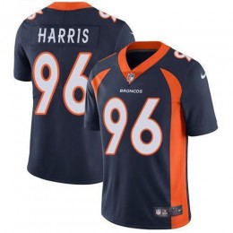 Denver Broncos #96 Shelby Harris Navy Blue Alternate Men's Stitched NFL Vapor Untouchable Limited Jersey