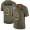 Detroit Detroit Lions #9 Matthew Stafford Men's 2019 Olive Camo Salute To Service Limited NFL Jersey