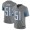Detroit Lions #51 Jahlani Tavai Gray Men's Stitched NFL Limited Rush Jersey