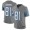 Detroit Lions #81 Calvin Johnson Gray Men's Stitched NFL Limited Rush Jersey