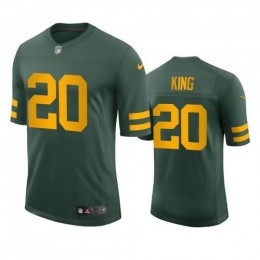 Green Bay Green Bay Packers #20 Kevin King Men's Alternate Vapor Limited Player NFL Jersey – Green Men's