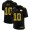 Green Bay Packers #10 Jordan Love Men's Leopard Print Fashion Vapor Limited NFL Jersey Black