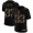 Green Bay Packers #33 Aaron Jones Men's Black Flocked Lightning Vapor Limited NFL Jersey