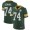 Green Bay Packers #74 Elgton Jenkins Green Team Color Men's 100th Season Stitched NFL Vapor Untouchable Limited Jersey
