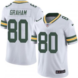 Green Bay Packers #80 Jimmy Graham White Men's Stitched NFL Vapor Untouchable Limited Jersey