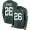 Packers #26 Darnell Savage Green Team Color Men's Stitched NFL Limited Therma Long Sleeve Jersey