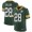 Packers #28 AJ Dillon Green Team Color Men's 100th Season Stitched NFL Vapor Untouchable Limited Jersey
