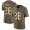 Packers #28 AJ Dillon Olive/Gold Men's Stitched NFL Limited 2017 Salute To Service Jersey