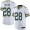 Packers #28 AJ Dillon White Men's Stitched NFL Vapor Untouchable Limited Jersey