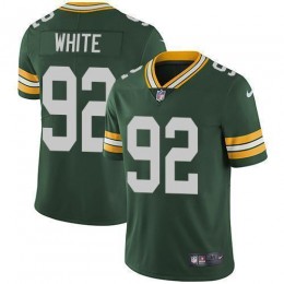 Packers #92 Reggie White Green Team Color Men's Stitched NFL Vapor Untouchable Limited Jersey
