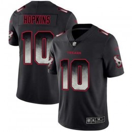 Houston Texans #10 DeAndre Hopkins Black Men's Stitched NFL Vapor Untouchable Limited Smoke Fashion Jersey