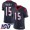 Houston Texans #15 Will Fuller V Navy Blue Team Color Men's Stitched NFL 100th Season Vapor Limited Jersey