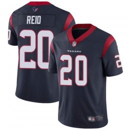 Houston Texans #20 Justin Reid Navy Blue Team Color Men's Stitched NFL Vapor Untouchable Limited Jersey